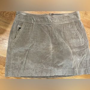 BANANA REPUBLIC corduroy mini skirt